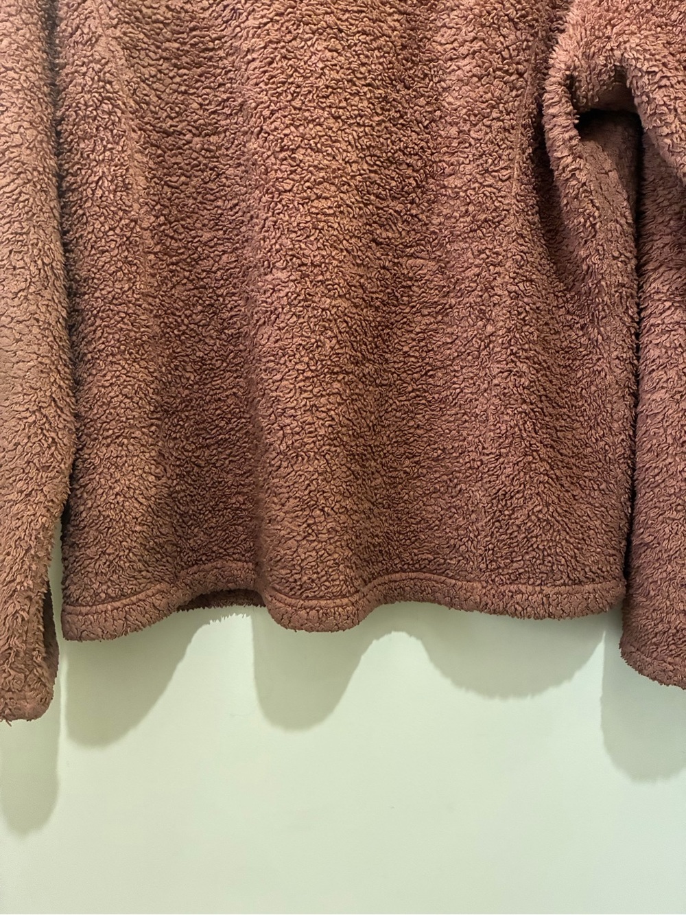 Patagonia Womens Los Gatos 1/4 Zip Fleece Pullover in Dusky Brown - Picture 6 of 8